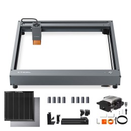 Macchina per taglio laser xtool D1 RA2 Pro con assistenza aerea, pacchetto pannello di lavoro a nido d'ape e materiale laser