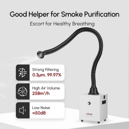 caratteristiche depuratore ORTUR SMOKE PURIFIER 1.0